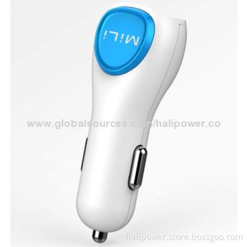 Dual outputs car mounted charger